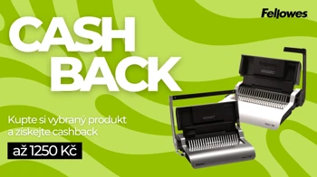 Fellowes cashback - až 1 250 Kč zpět!