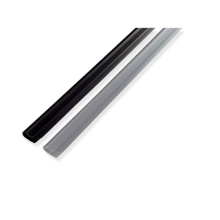 Hřbety násuvné Eurosupplies 10 mm čiré, 60-80 listů, (50 ks)