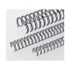Kovové hřbety Eurosupplies (3/1") 8 mm černé