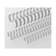 Kovové hřbety Eurosupplies (3/1") 8 mm stříbrné