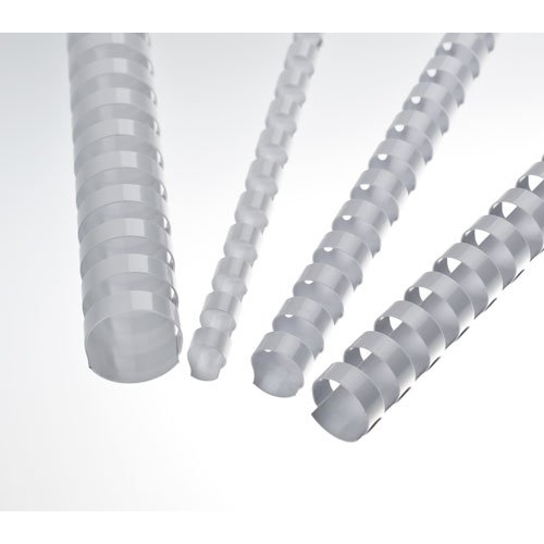 Plastové hřbety Eurosupplies 8 bílé