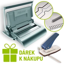 SET PRO VÝROBU KALENDÁŘŮ: Fellowes QUASAR W + DÁREK: kalendářový výsek CPW20 + spotřební materiál