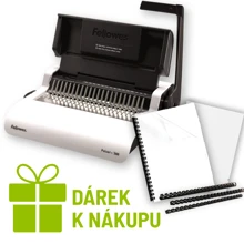 Vazač Fellowes PULSAR+ DÁREK: startovací balení spotřebního materiálu pro 100 vazeb