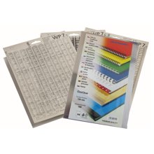 ZVÝHODNĚNÝ SET SPOTŘEBNÍHO MATERIÁLU - fólie PRESTIGE A4 150 mic čiré 300 ks + 3 balení kovových hřbetů